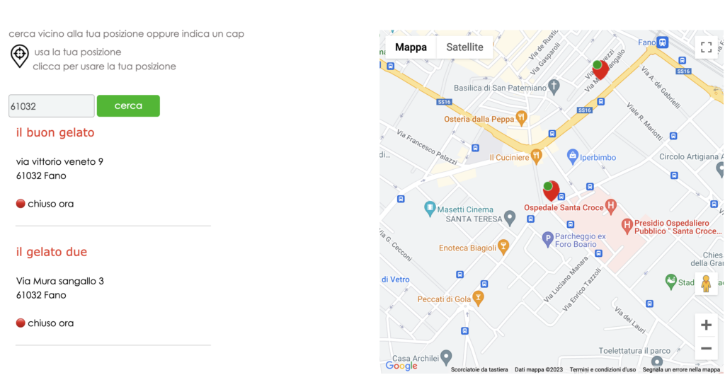 widget store locator