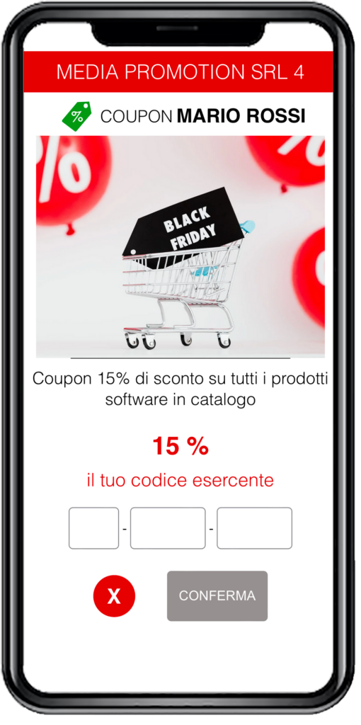 coupon digitali da usare sullo smartphone