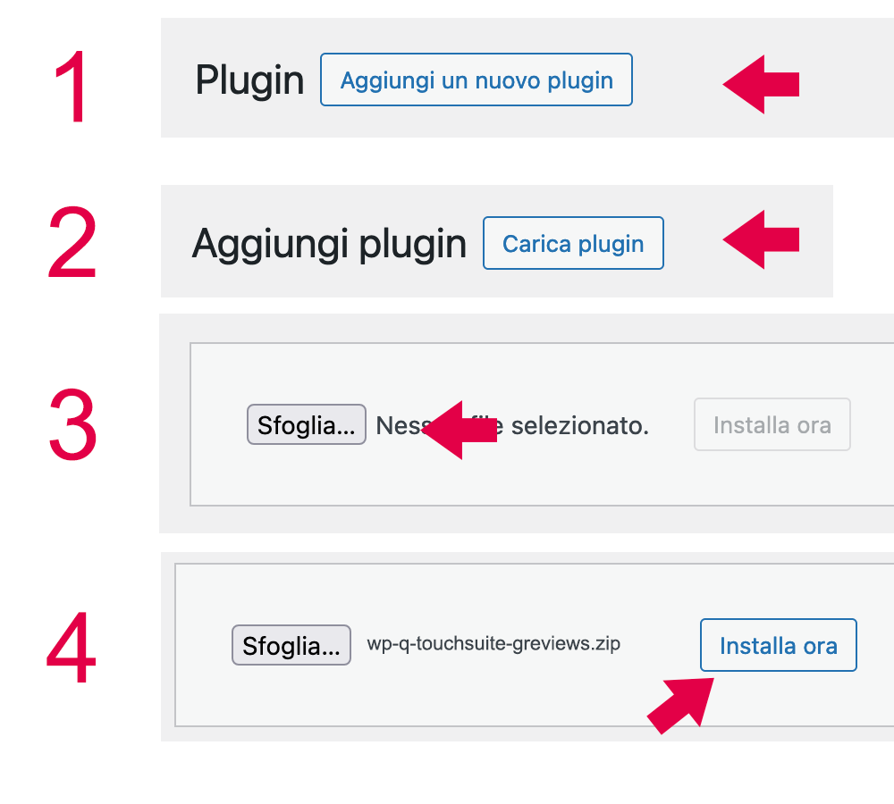 configura plugin wordpress