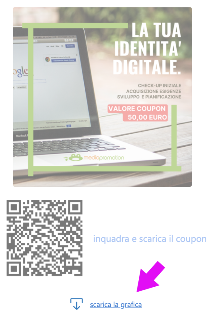 crea qr-code per coupon digitali gratis