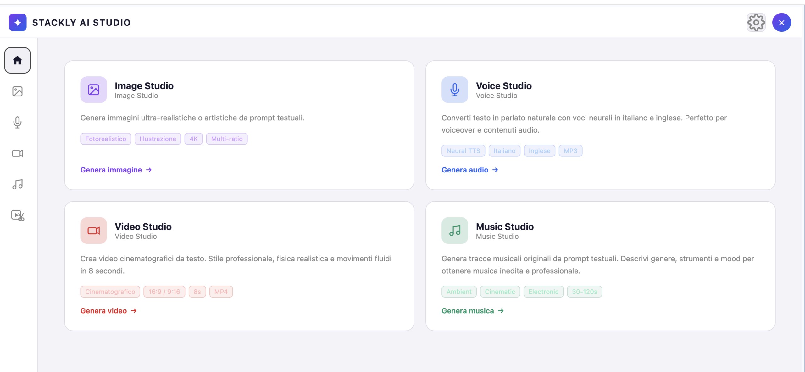 Stackly AI Studio Stackly AI studio